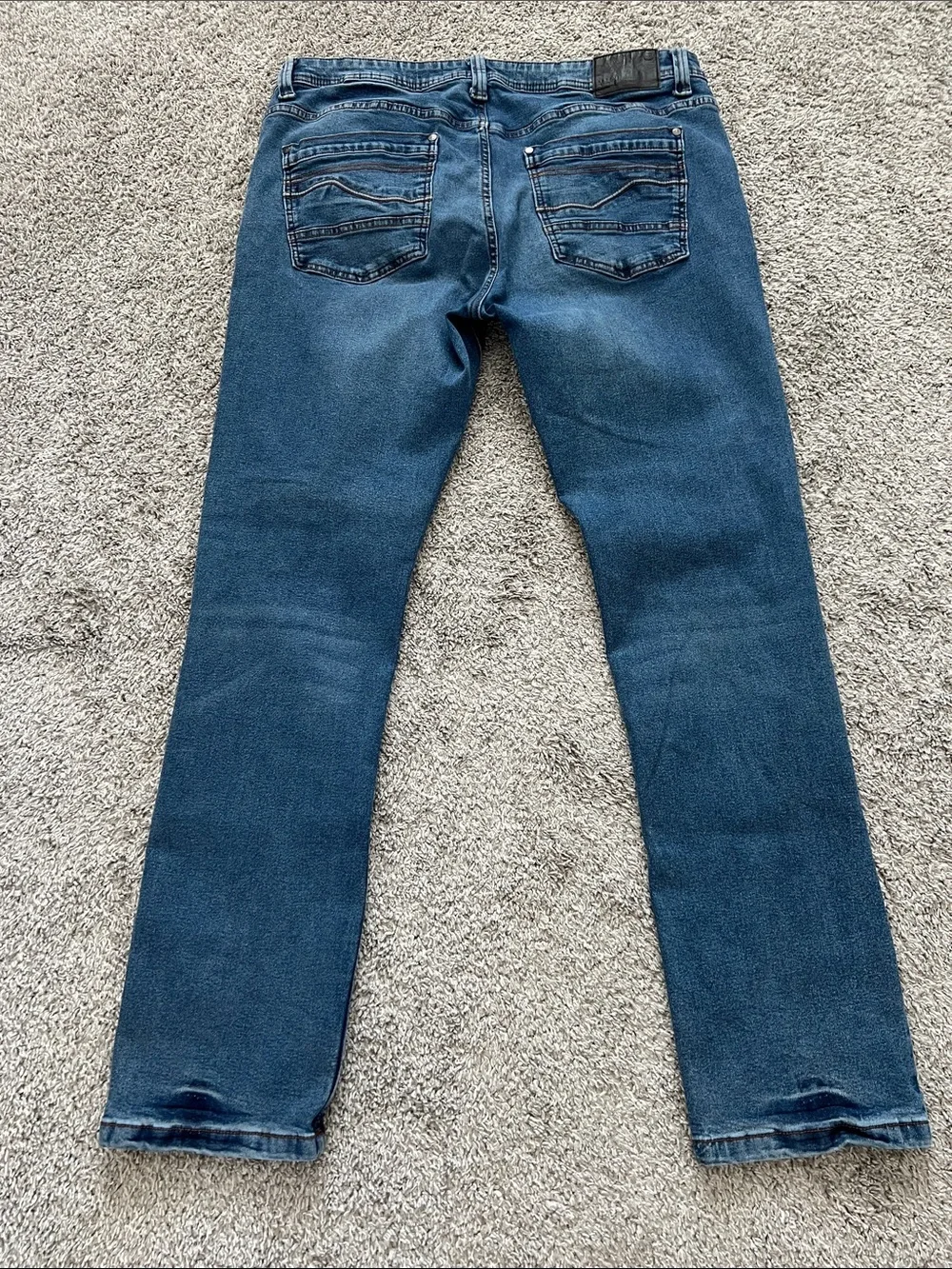 Artful Rebel Men's Jeans Blue Medium Wash - Size 36/32